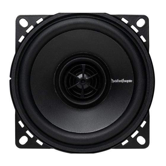 Rockford Fosgate PRIME R142 Instrucciones De Montaje