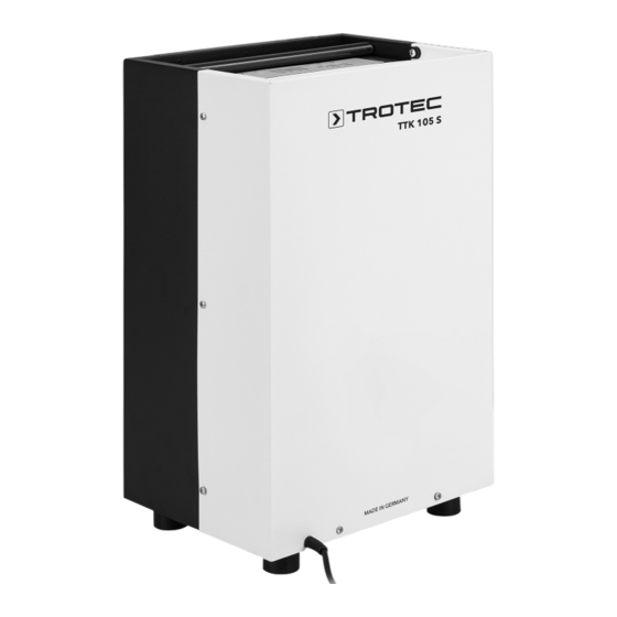 Trotec TTK 105 S Manual De Instrucciones