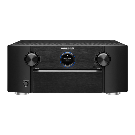 Marantz AV7701 Manual Del Usuario