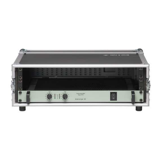 BRUEL & KJAER 2716 Manual De Uso