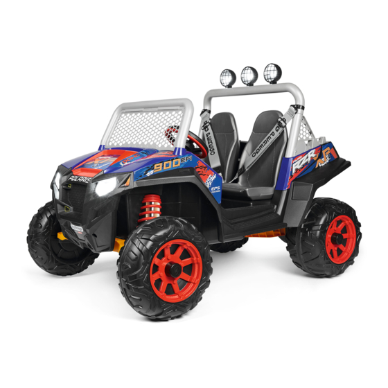 Peg-Perego Polaris RANGER RZR Empleo Y Manutencion