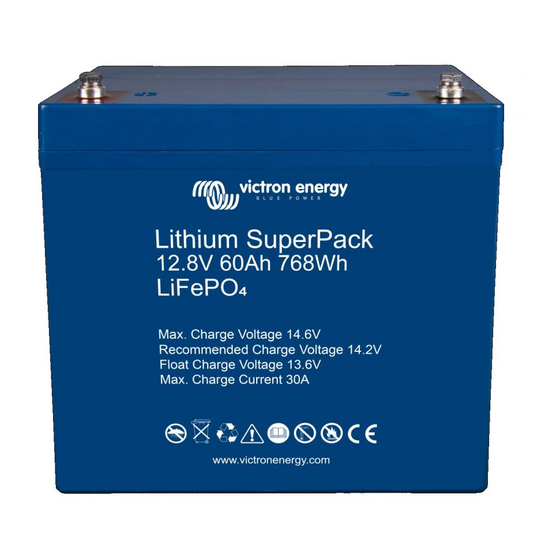 Victron energy LFP-Smart 12,8/60 Manual