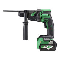 HIKOKI DH 18DPB Instrucciones De Manejo