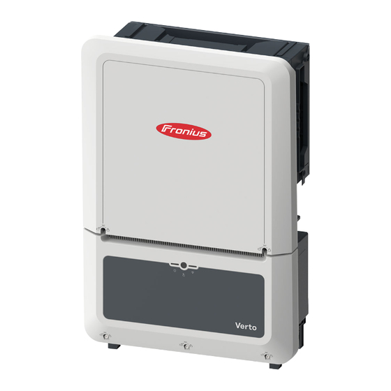 Fronius Verto 15.0 Manual De Instrucciones
