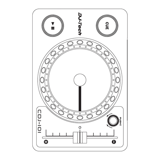 DJ-Tech DJ-101 Manual De Instrucciones