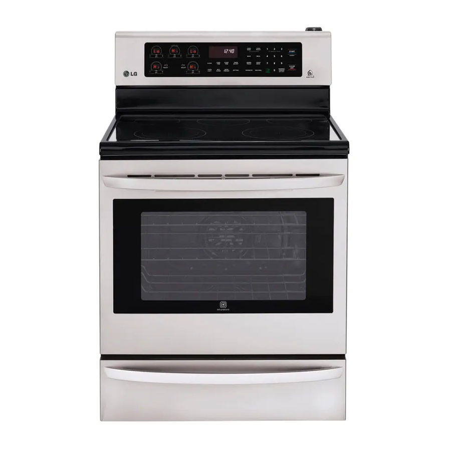 LG LRE3027ST El Manual Del Propietario
