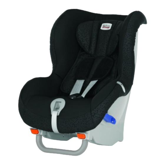 Britax MAX-WAY Manual De Instrucciones