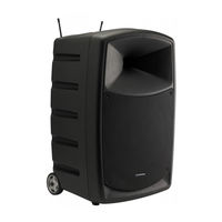 audiophony CR12A-COMBO Guia Del Usuario