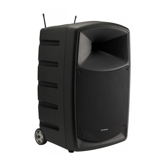 audiophony CR12A-COMBO Guia Del Usuario