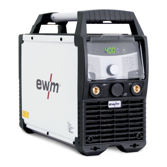 EWM Taurus 400 Basic TDG Manuales