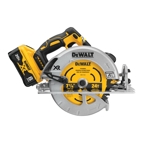 DeWalt DCS574 Manual De Instrucciones