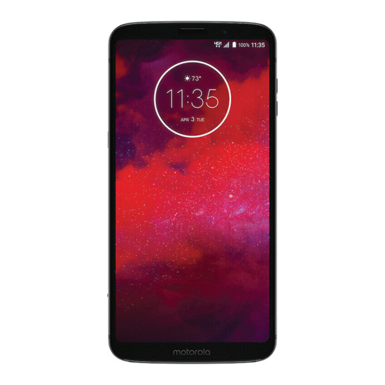 Motorola Moto Z3 Guia Del Usuario