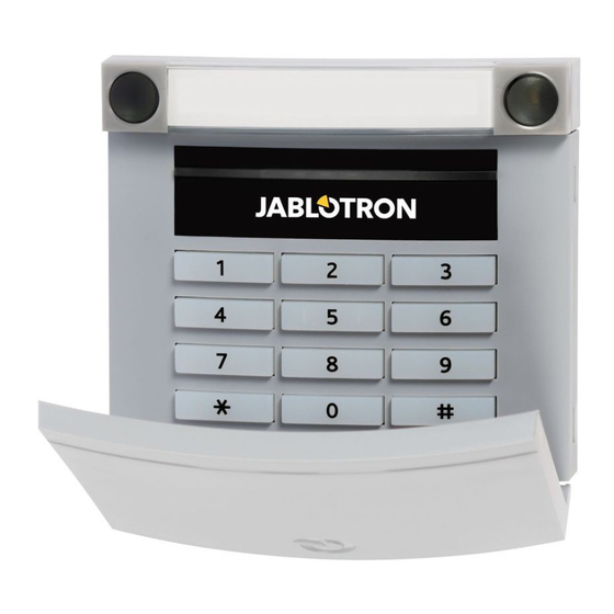 jablotron JA-153E Manual De Instrucciones