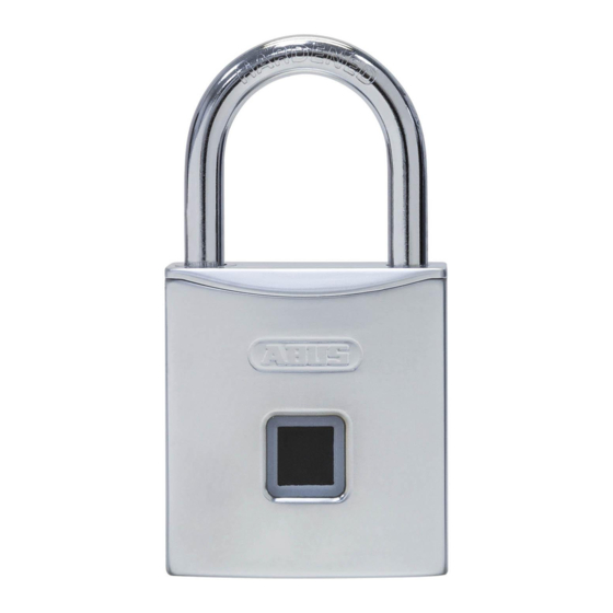 Abus Touch 56 Manual De Instrucciones