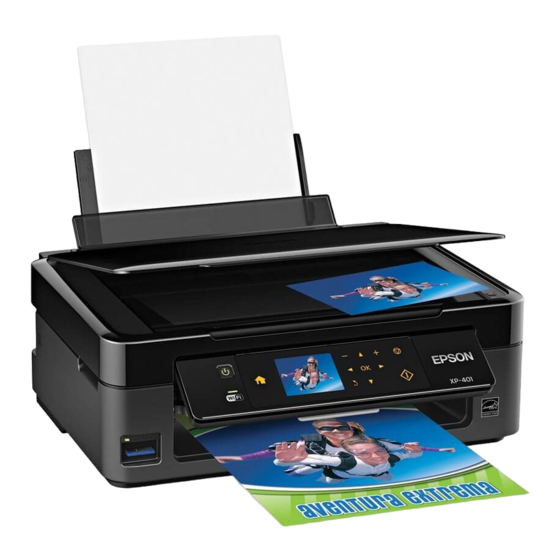 Epson XP-401 Guía De Referencia Rápida