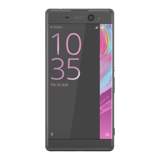 Sony Xperia XA Ultra Guia Del Usuario