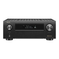 Denon AVR-X4700H Manual
