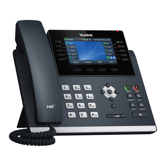 Yealink T46U Manual