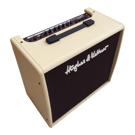 Hughes & Kettner EDITION BLONDE SPECIAL EDITION Manual De Instrucciones