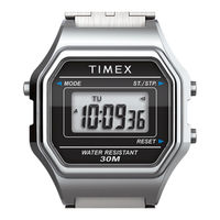 Timex Mini Digital Guía Del Usario