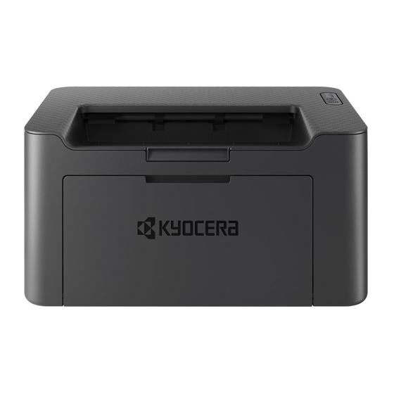 Kyocera PA2001w Guía De Uso