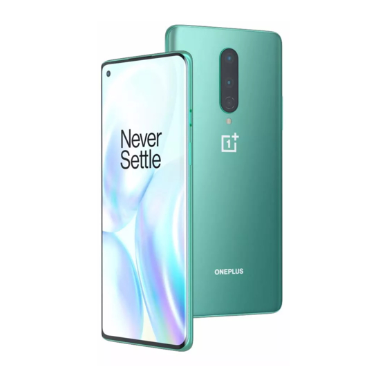 OnePlus 8 Manuales