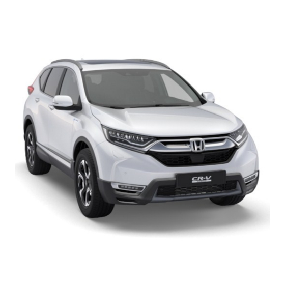 Honda CR-V HYBRID Guía Para Respuesta De Emergencia