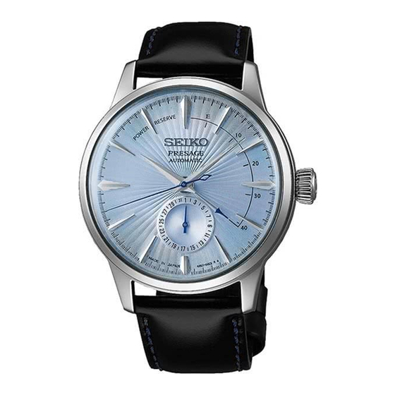 Seiko 4R57 Manual De Instrucciones