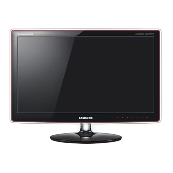 Samsung SyncMaster P2270HN Manuales