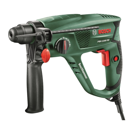 Bosch PBH 2200 RE Manual Original