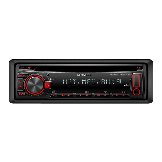 Kenwood KDC-248U Manual De Instalación