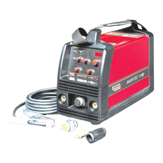 Lincoln Electric INVERTEC V160-T Manual Del Operador