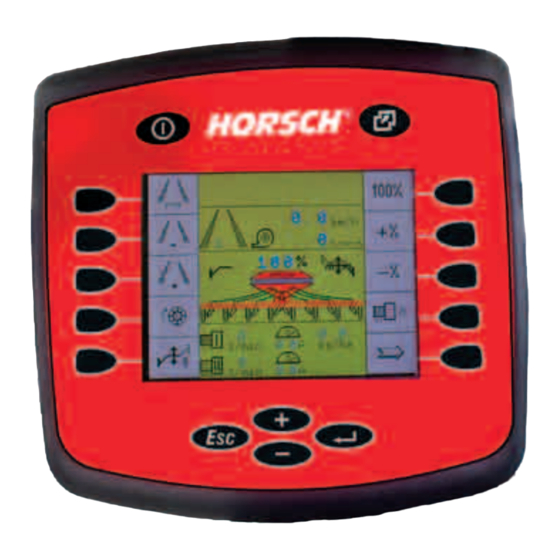horsch DrillManager ME Manual De Instrucciones