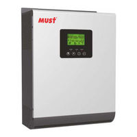 AutoSolar MUST-solar PV1800 VMPK Manual Del Usuario