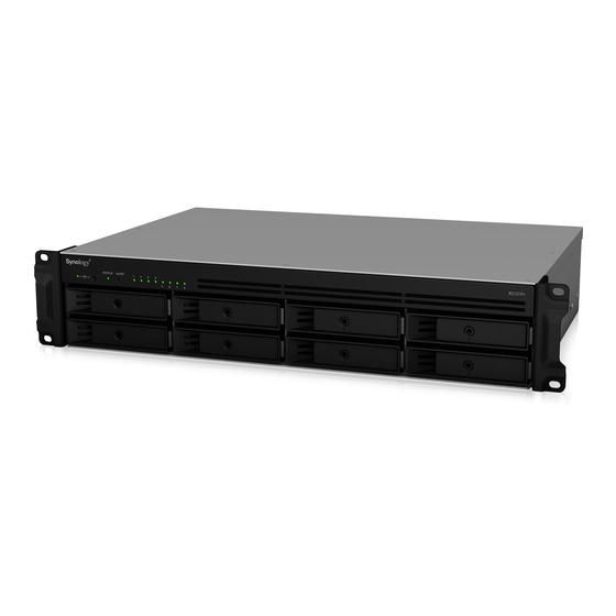Synology RackStation RS1219+ Guía De Instalación Del Hardware