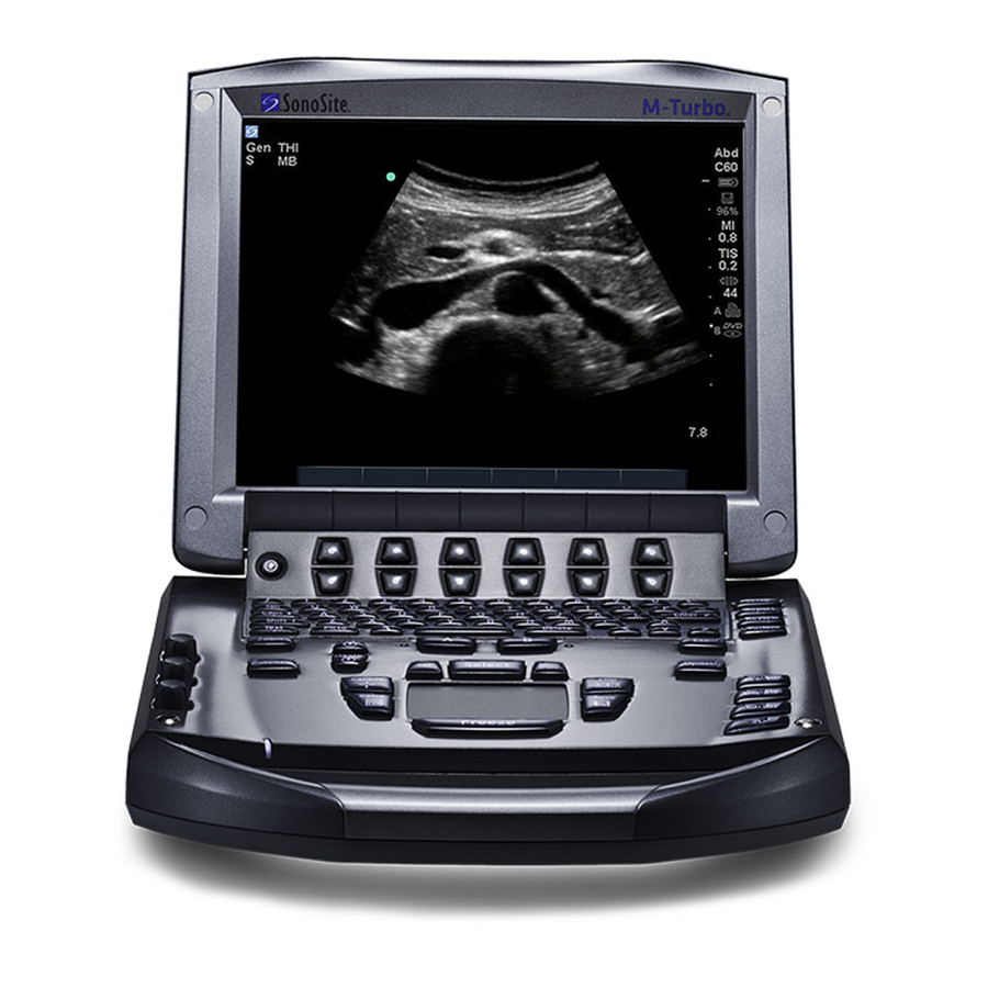SonoSite M-Turbo Guia Del Usuario