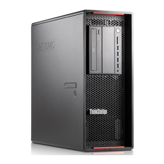 Lenovo ThinkStation P510 Guia Del Usuario