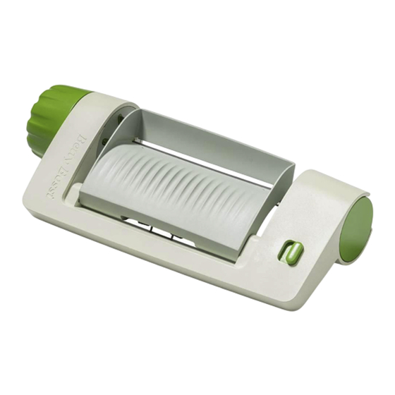 Betty Bossi Veggie Sheet Slicer Instrucciones Y Recetas