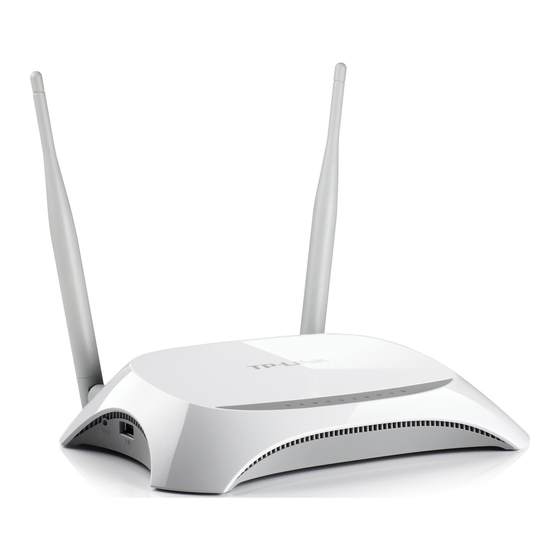 TP-Link TL-MR3420 V5 Guía De Instalación Rápida