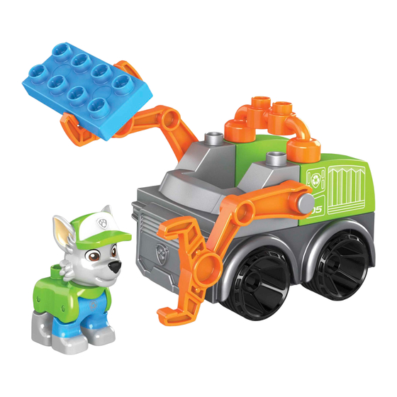 Mega Bloks nickelodeon PAW PATROL GYH93 Manual De Instrucciones