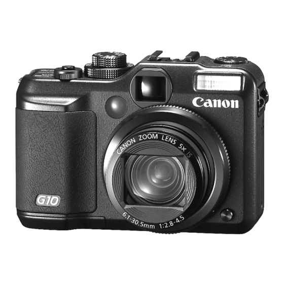 Canon PowerShot G10 Guia Del Usuario