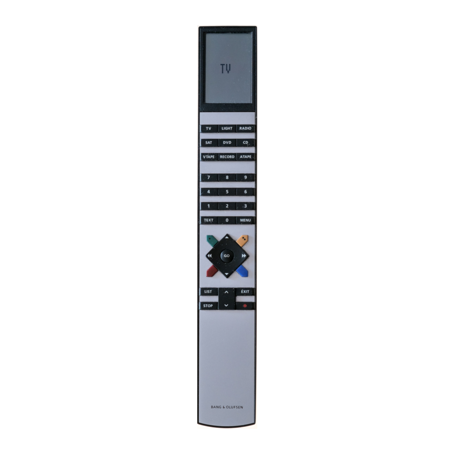 Bang & Olufsen Beo4 Guia