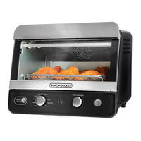 Black+Decker CRISP 'n BAKE TOD6020B Manual De Uso Y Cuidado