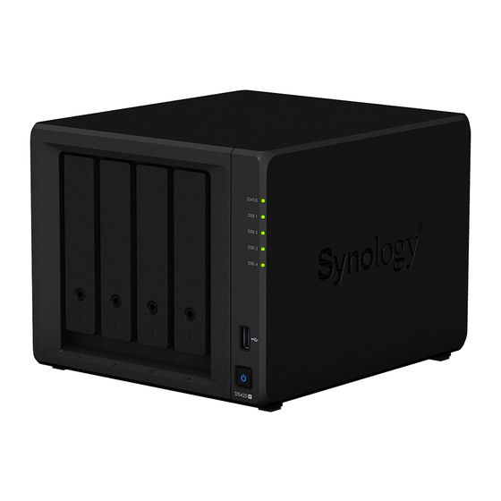 Synology NAS DS420+ Manuales