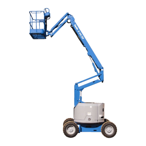 Genie Z-34/22 IC Manual Del Operario