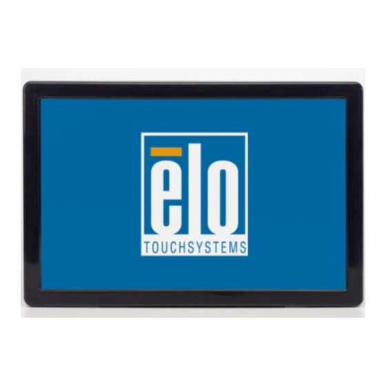 Elo TouchSystems ET2239L Manual Del Usuario