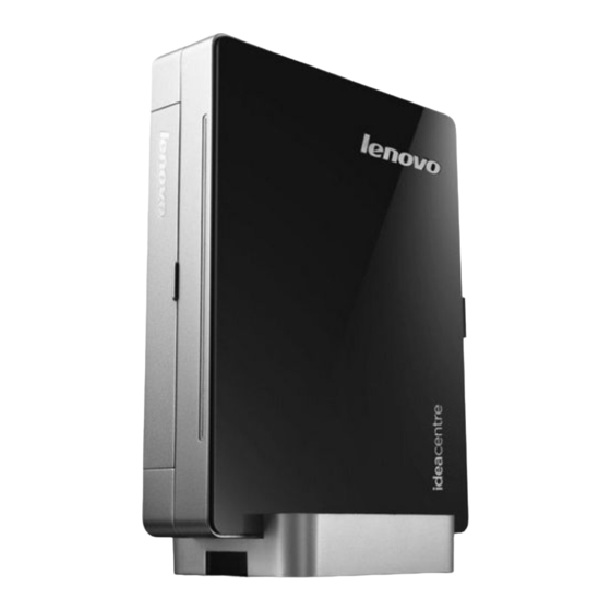 Lenovo IdeaCentre Q190 Serie Guia Del Usuario