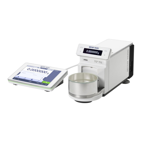 Mettler Toledo XPR Serie Manual De Usuario