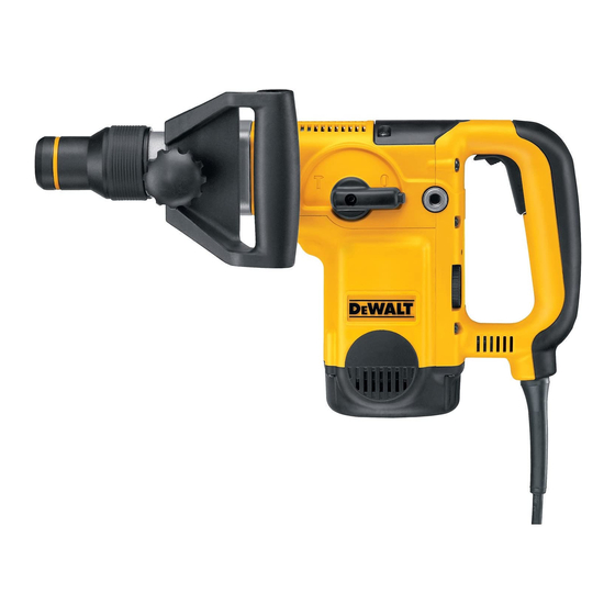 DeWalt D25830 Manual De Instrucciones