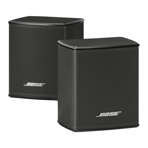 Bose VIRTUALLY INVISIBLE 300 Guia Del Usuario